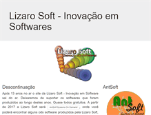 Tablet Screenshot of lizarosoft.ebras.bio.br