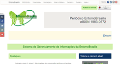 Desktop Screenshot of periodico.ebras.bio.br