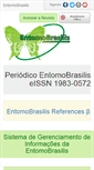 Mobile Screenshot of periodico.ebras.bio.br