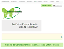 Tablet Screenshot of periodico.ebras.bio.br