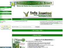 Tablet Screenshot of infoinsetos.ebras.bio.br